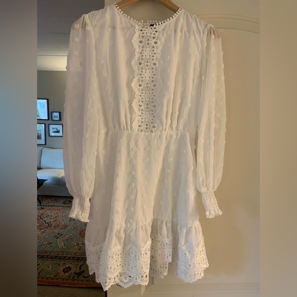 White Lace Dress